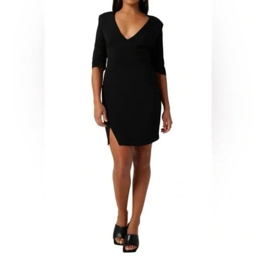 Lita by Ciara NWT‎ Sculptural Mini Dress in Black Size Medium MSRP $248